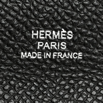 Hermes Epsom Bastia Coin Purse Black 6 of 7