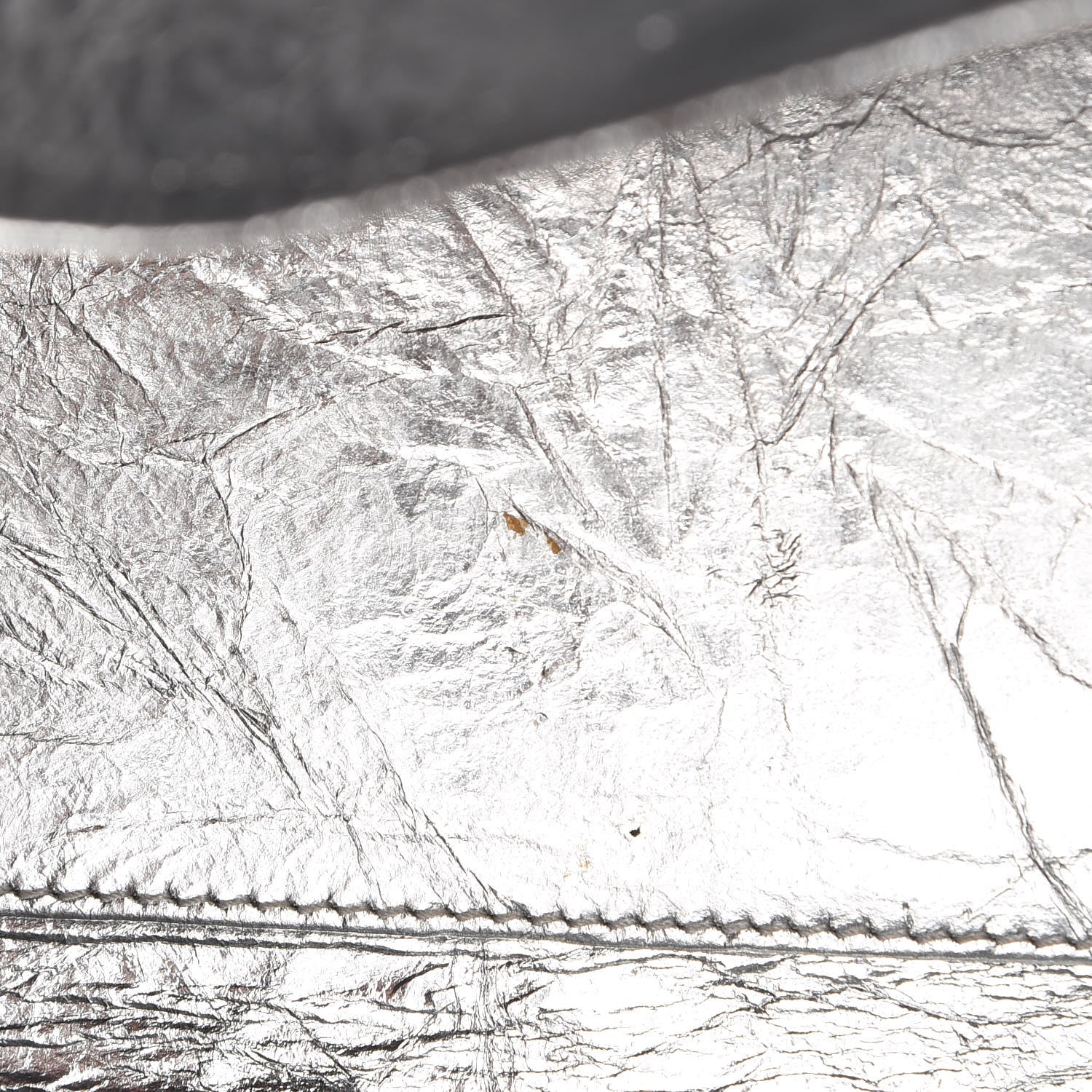 Christian Dior Metallic Calfskin Medium Diorever Flap Silver 8 of 16