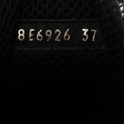 Fendi Nylon Womens FFreedom Sneakers 37 Blue Black 8 of 11