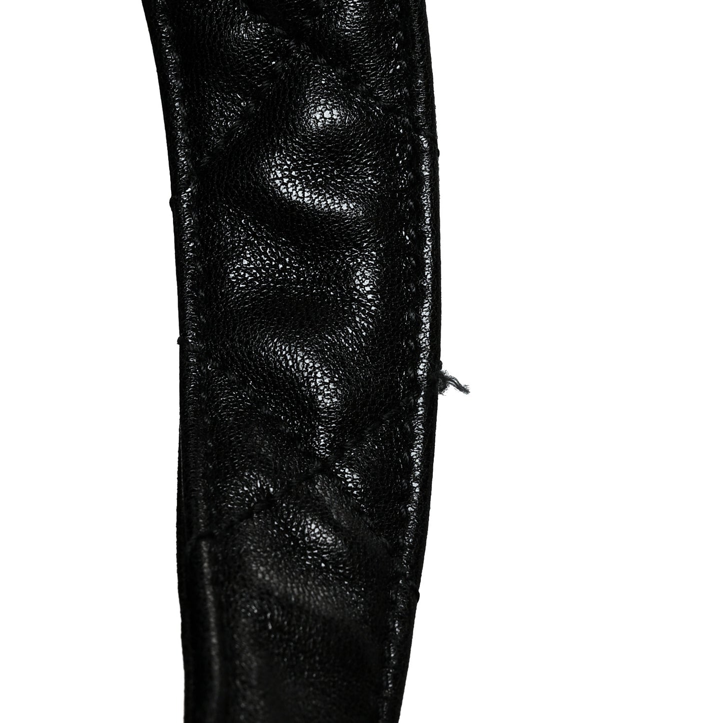 Lambskin Quilted Maxi Icare Shopping Tote Black
