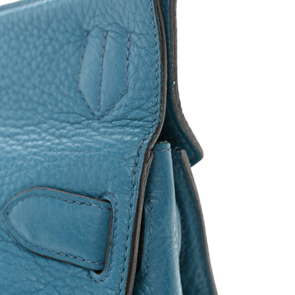 Hermes Taurillon Clemence Jypsiere 31 Bleu Izmir 19 of 21