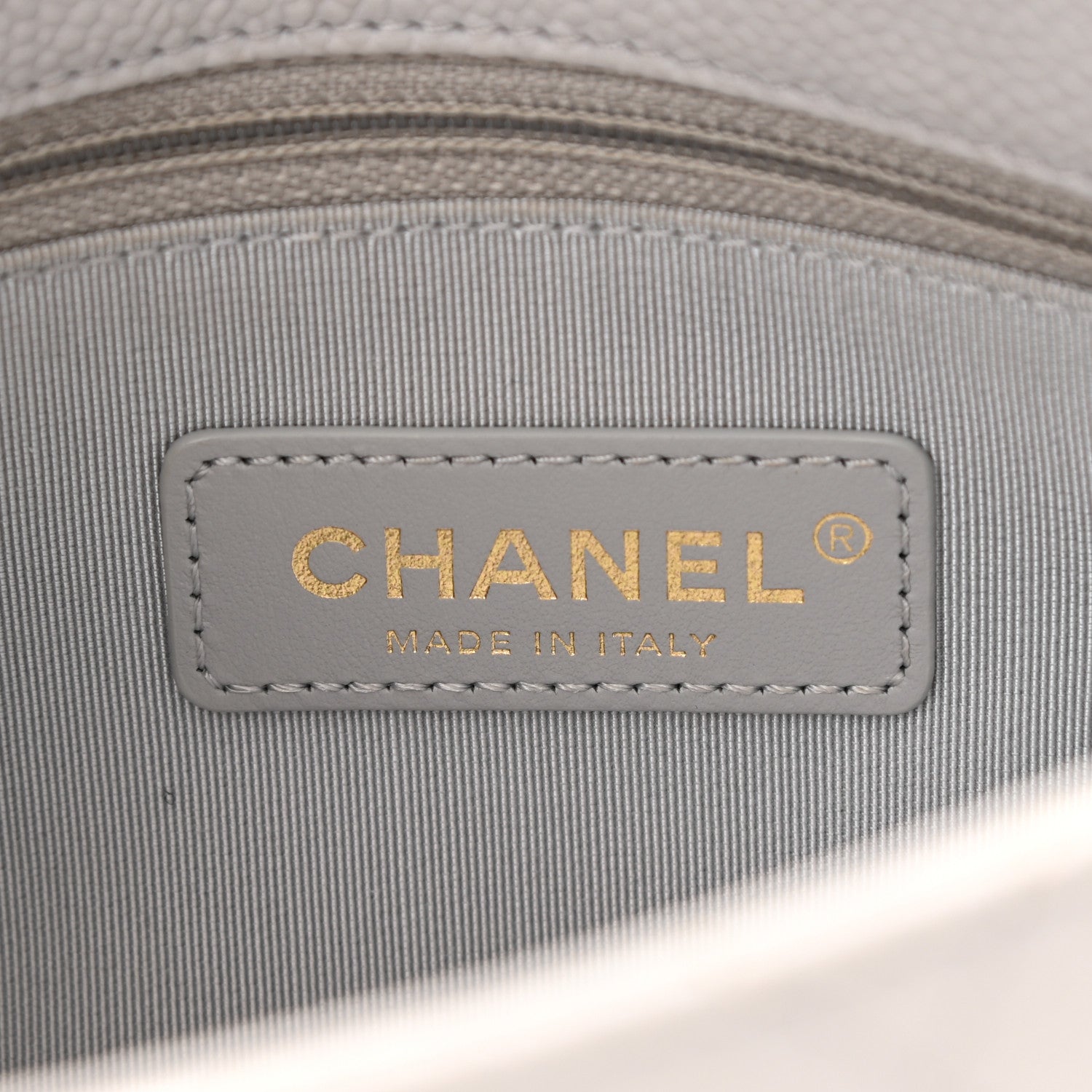 Chanel Caviar Quilted Small City Walk Flap Light Grey 6 of 11