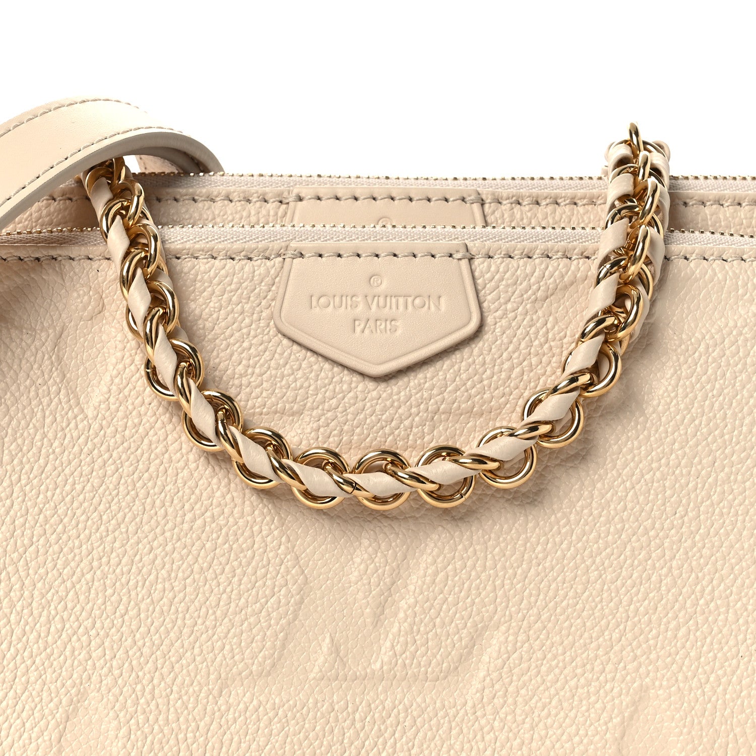 Louis Vuitton Empreinte Monogram Giant Multi Pochette Accessories Cream 7 of 9