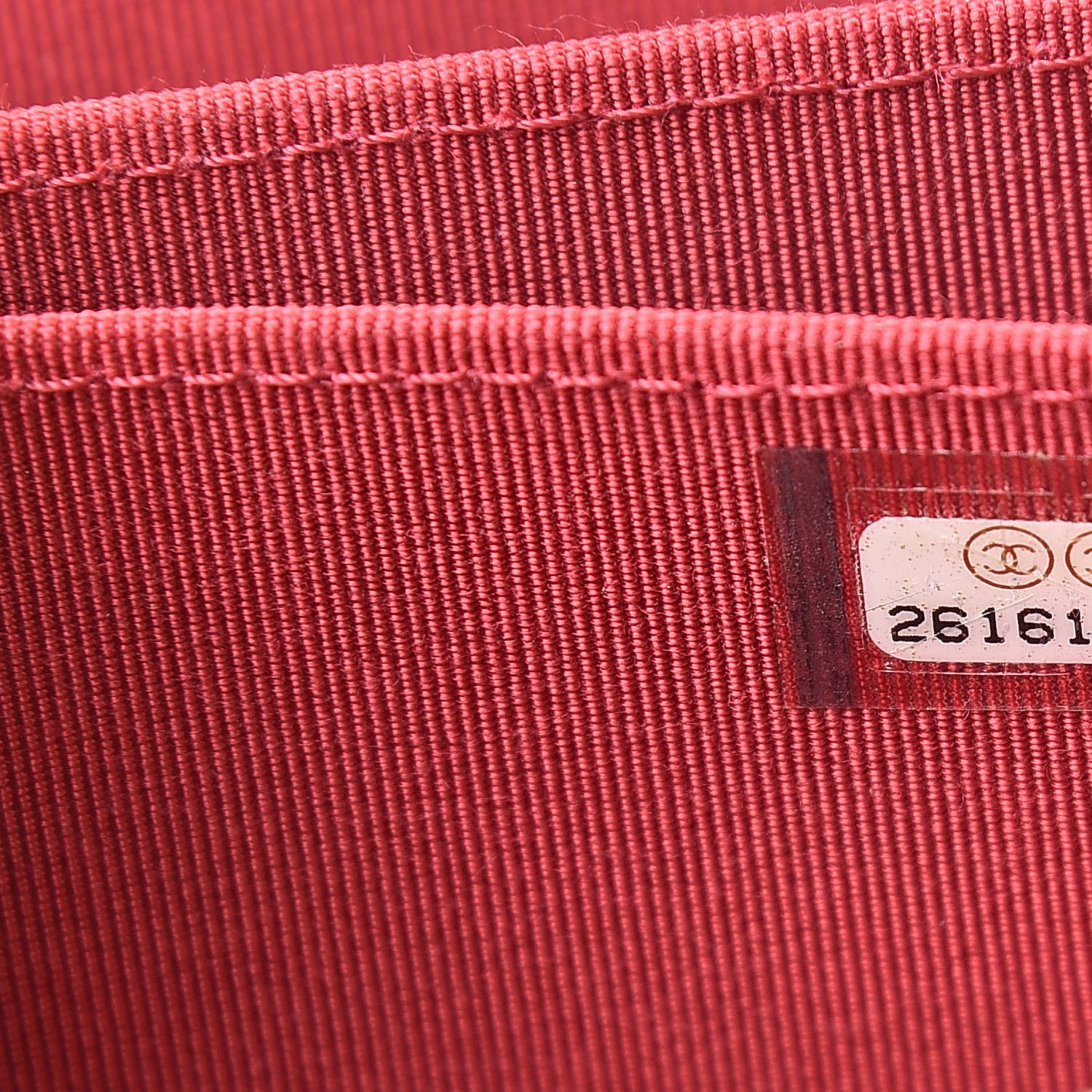 Chanel Caviar Quilted Zip Coin Purse Dark Pink 7 of 7
