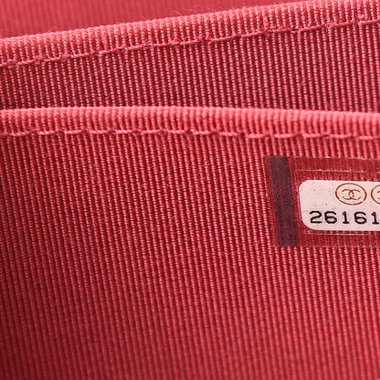 Chanel Caviar Quilted Zip Coin Purse Dark Pink 7 of 7