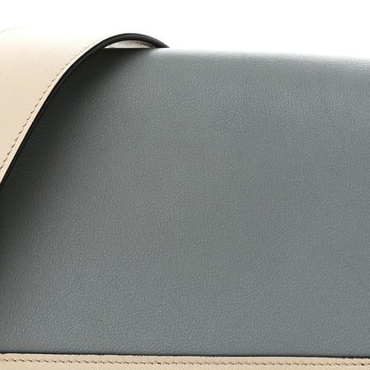 Celine Shiny Smooth Calfskin Medium Frame Shoulder Bag Grege Storm 8 of 15