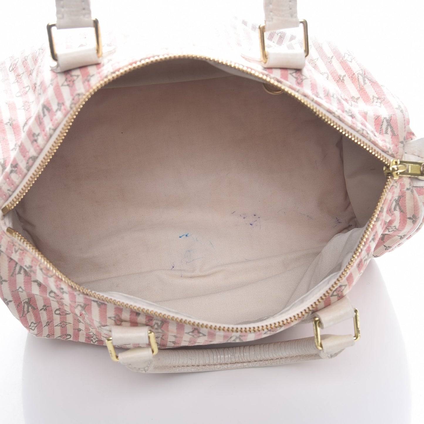 Mini Lin Croisette Speedy 30 Rouge