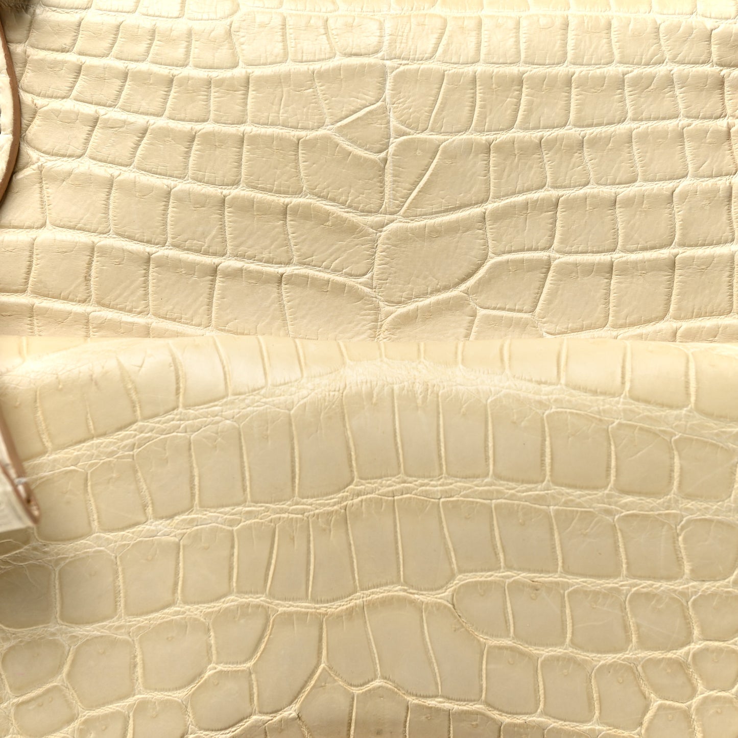 Crocodile Sac Louis Beige