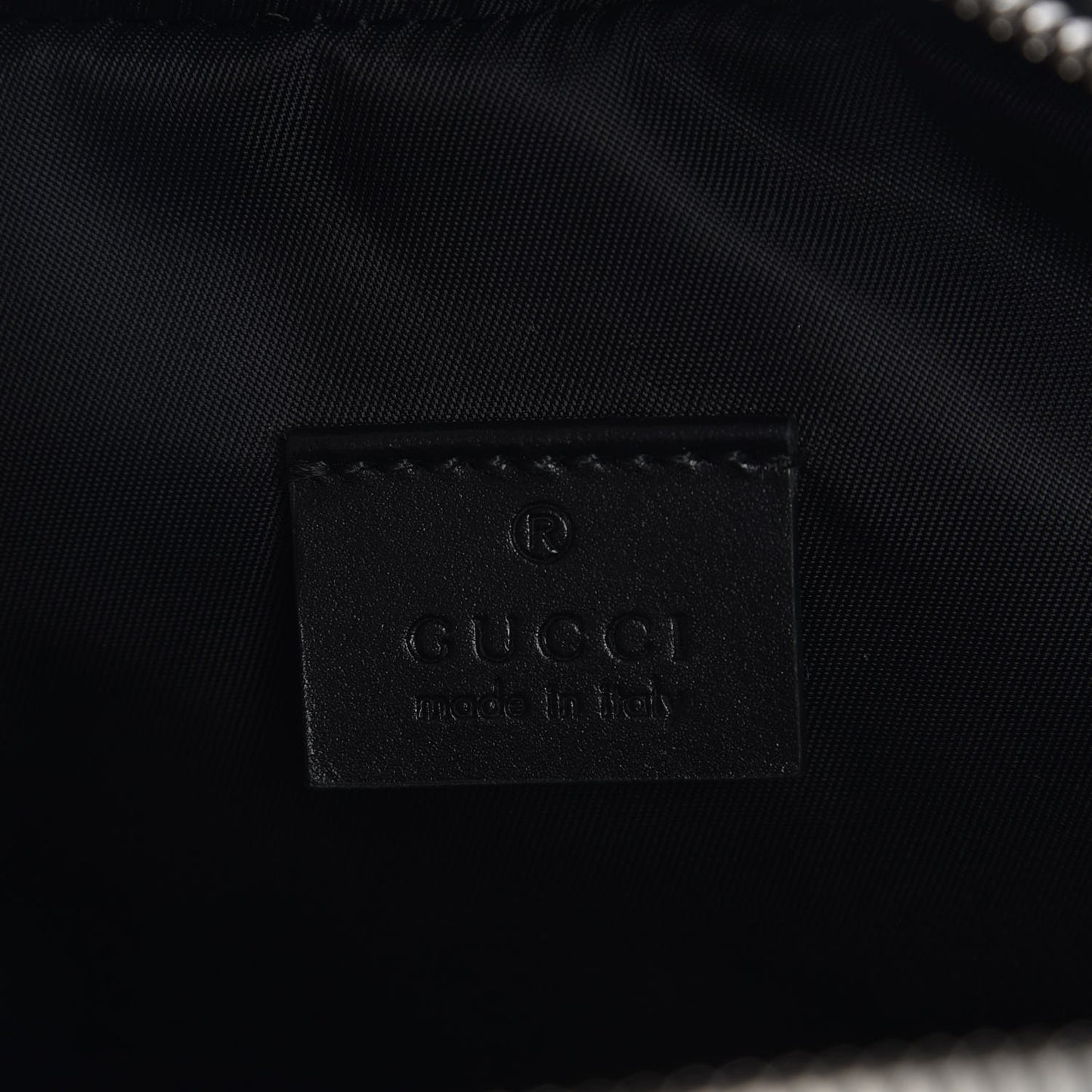 GG Supreme Monogram Toiletry Case Black