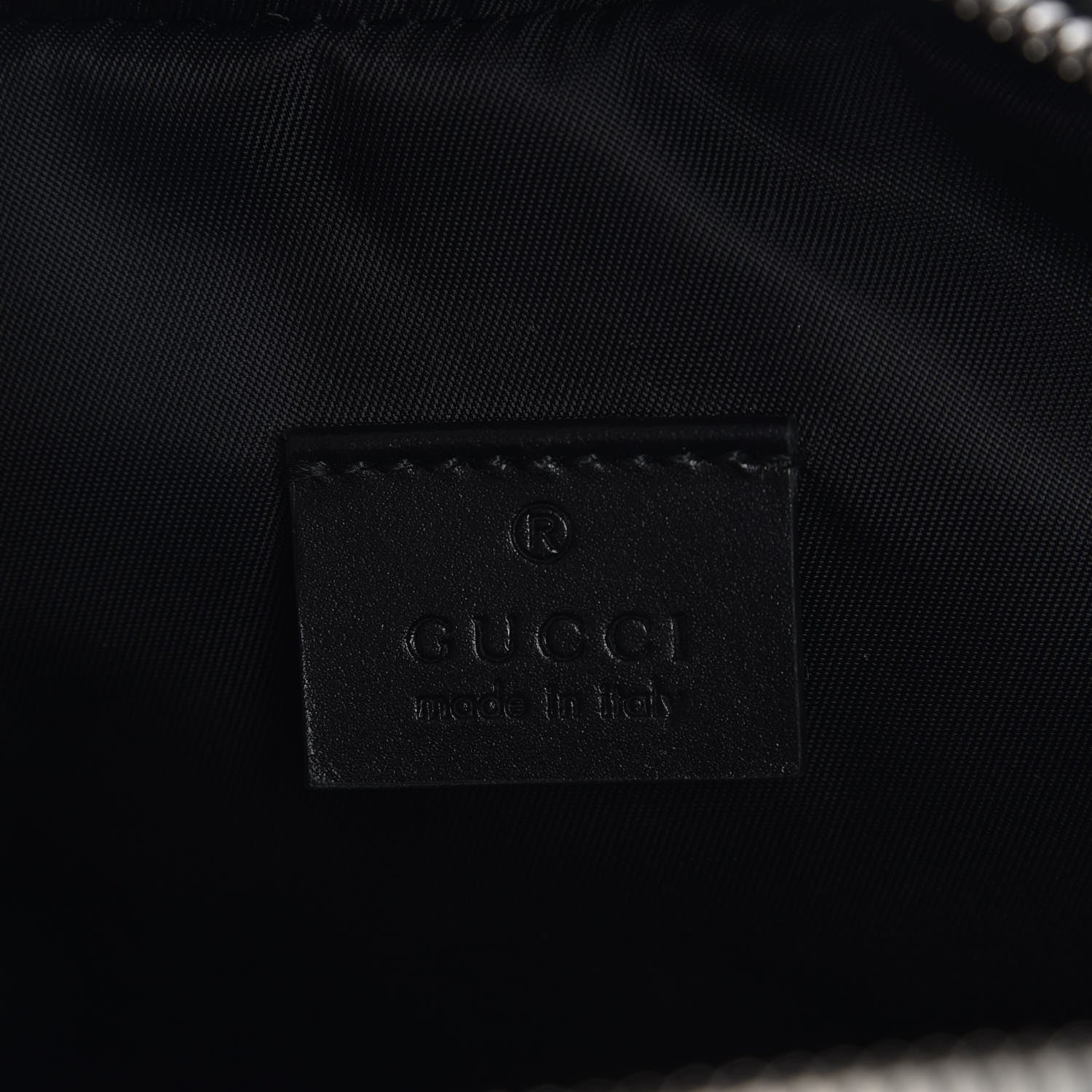 Gucci GG Supreme Monogram Toiletry Case Black 8 of 9
