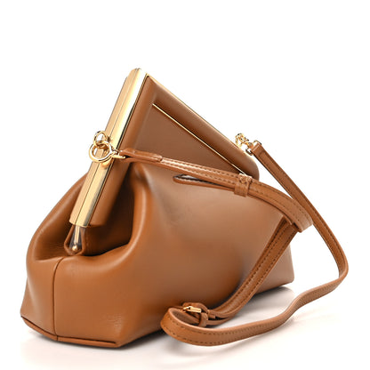 Fendi Shiny Nappa Small Fendi First Caramello 3 of 10