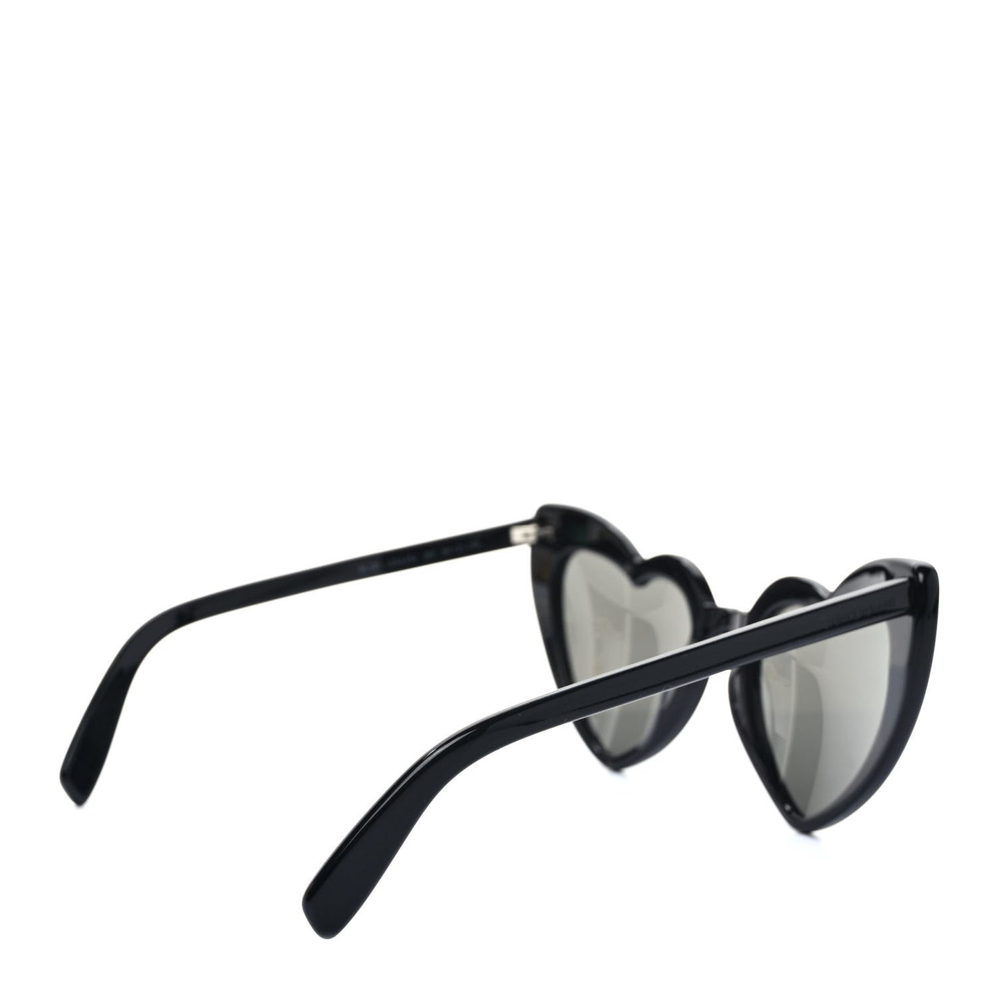 Acetate Heart Frame Loulou SL181 Sunglasses Black