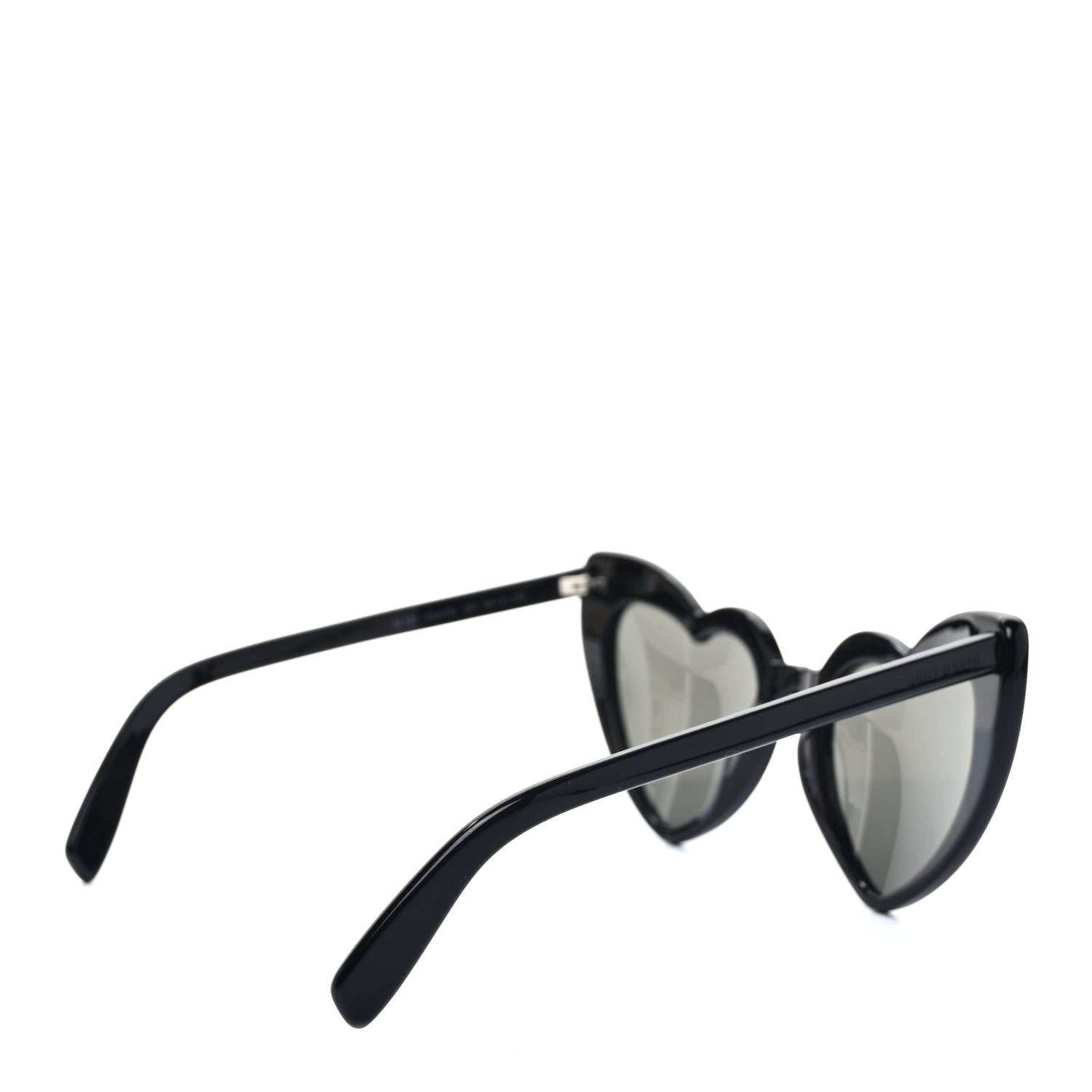 Saint Laurent Acetate Heart Frame Loulou SL181 Sunglasses Black 4 of 8