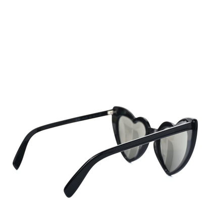 Saint Laurent Acetate Heart Frame Loulou SL181 Sunglasses Black 4 of 8