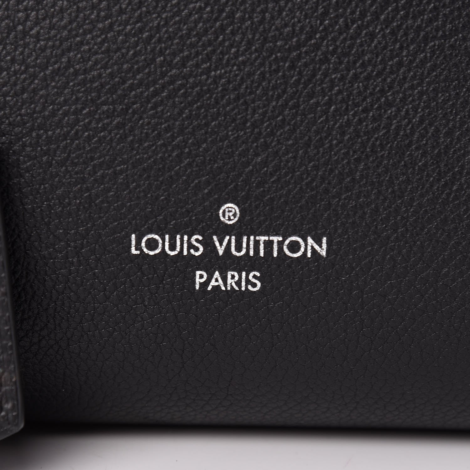 Louis Vuitton Calfskin Lockme Cabas Black 6 of 12