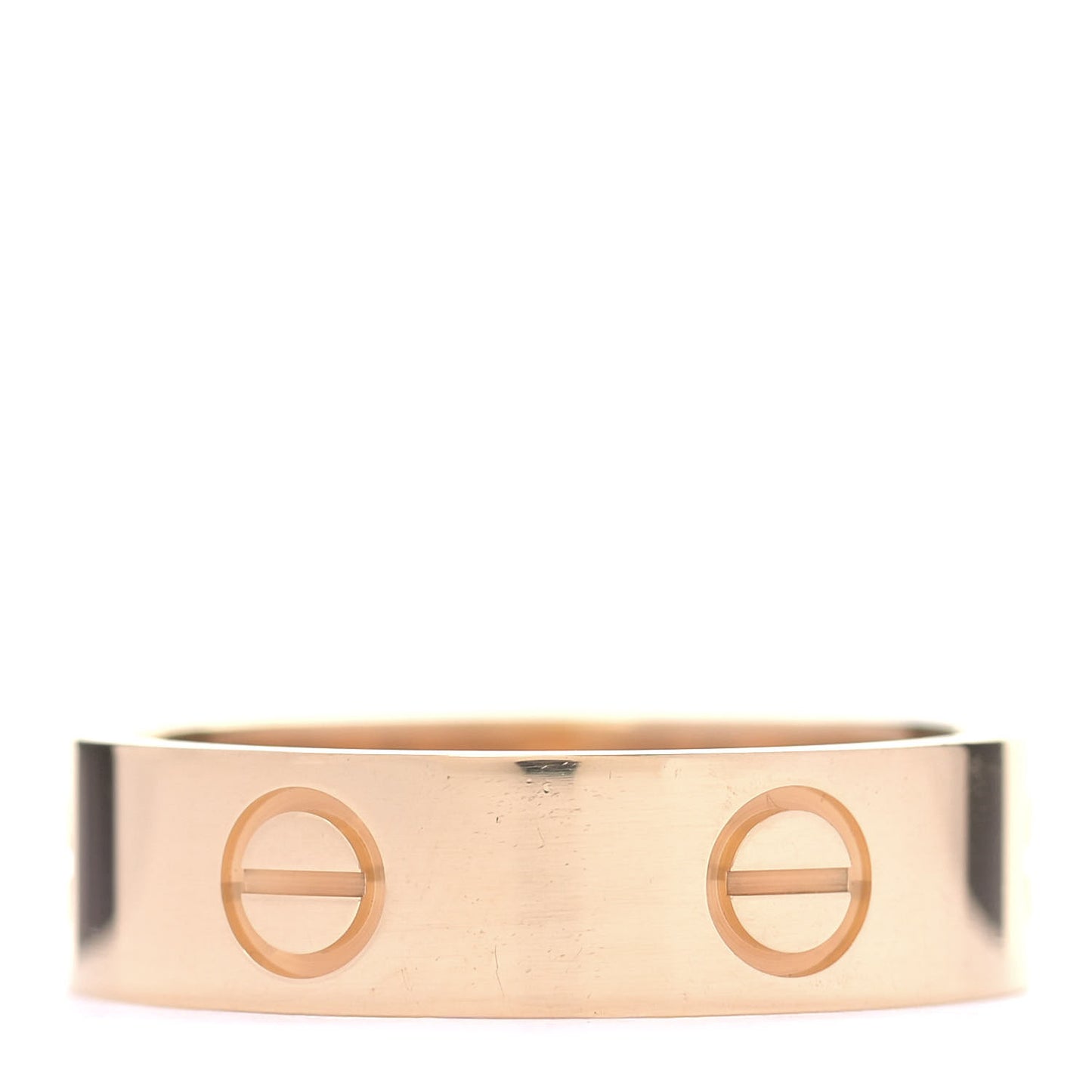 18K Yellow Gold 5.5mm LOVE Ring 56 7.5
