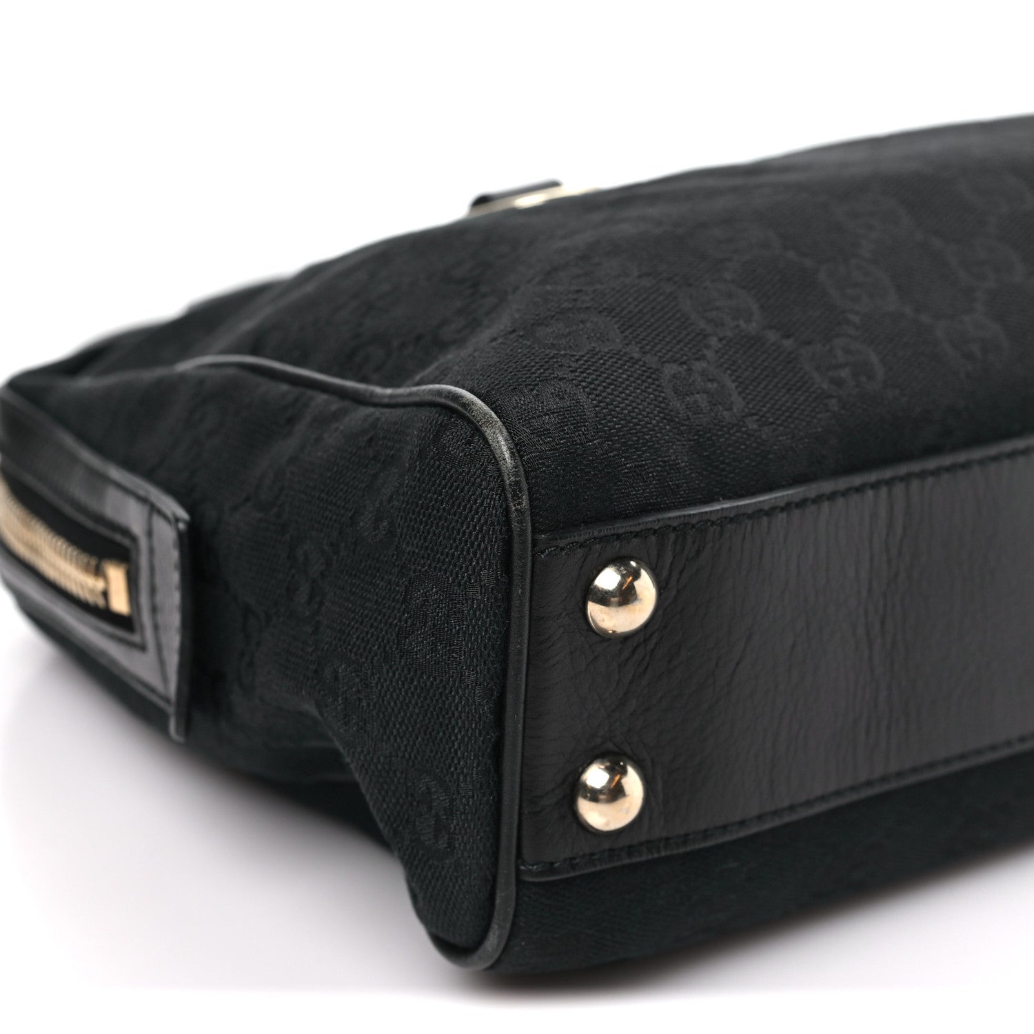 Gucci Monogram Medium New Britt Boston Black 9 of 11