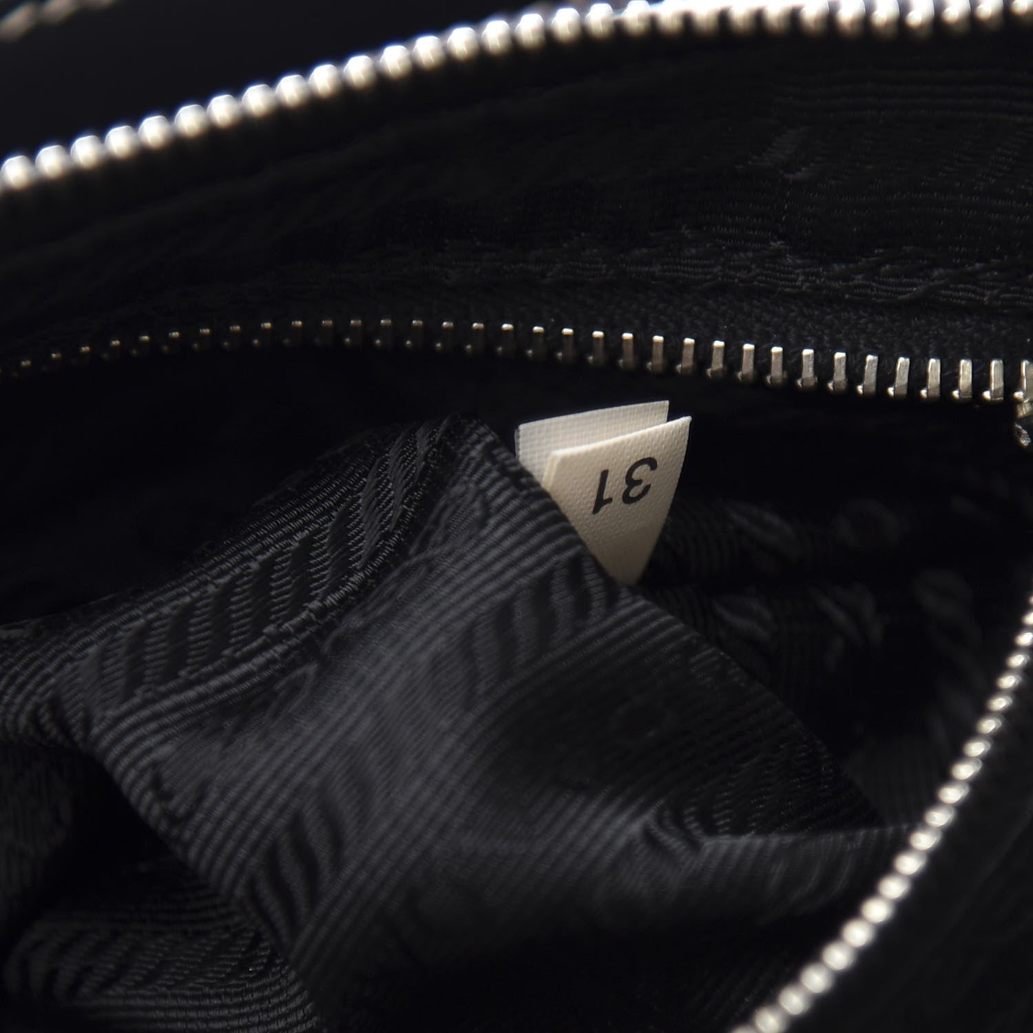 Prada Tessuto Nylon Shoulder Bag Black 6 of 9