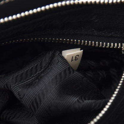 Prada Tessuto Nylon Shoulder Bag Black 6 of 9