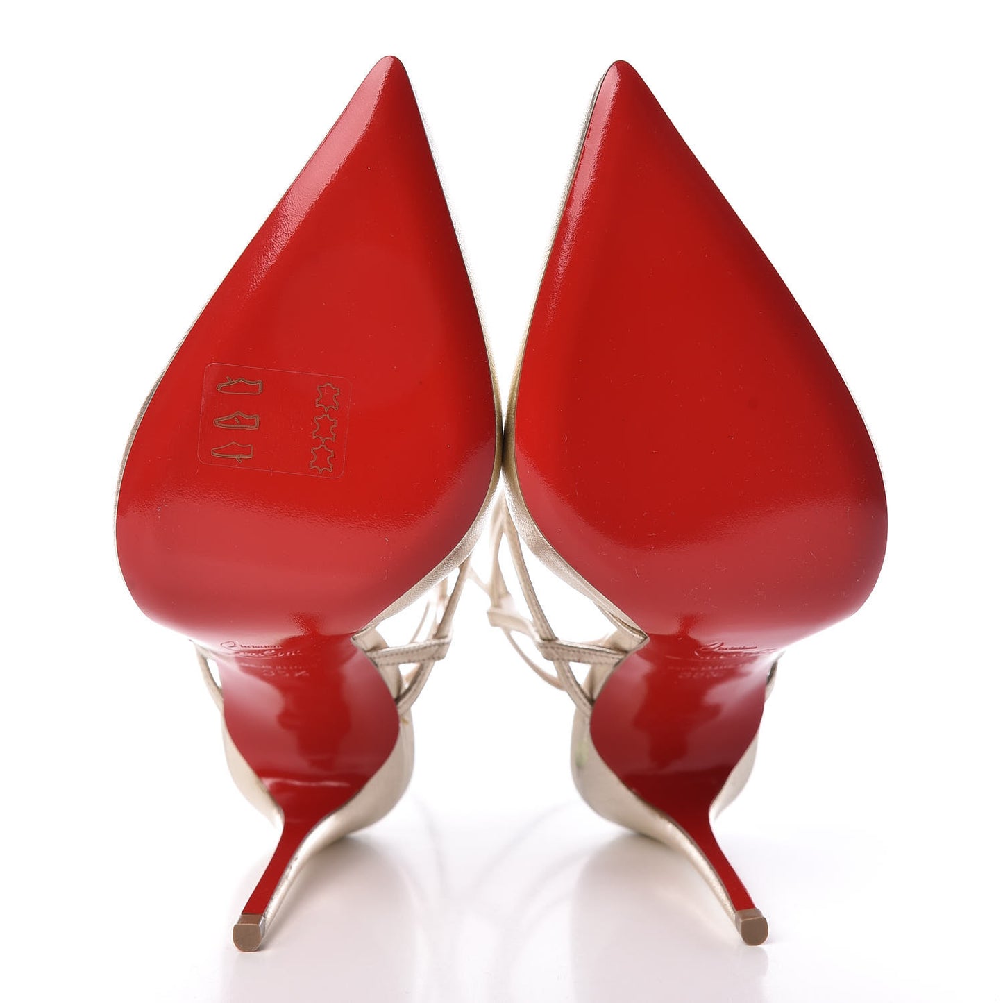Metallic Nappa Kadreyana 100 Pumps 35.5 Sahara