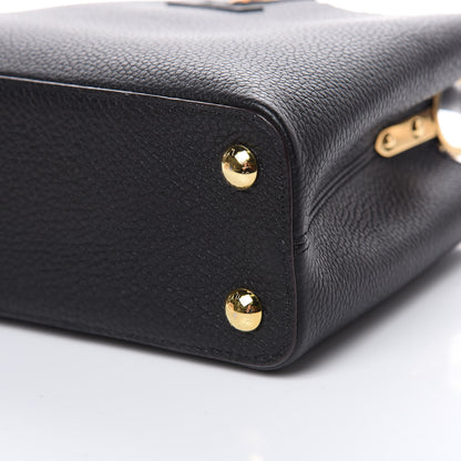 Louis Vuitton Taurillon Capucines BB Black 8 of 8