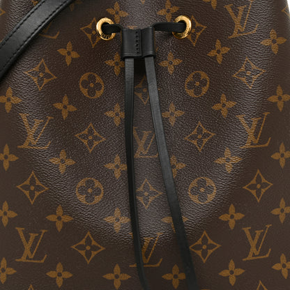 Louis Vuitton Monogram Neonoe MM Black 7 of 9