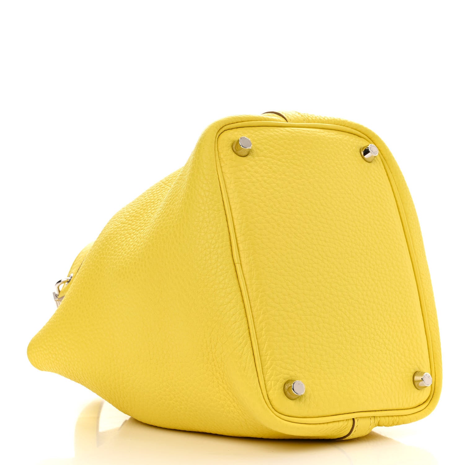 Hermes Taurillon Clemence Picotin Lock 18 PM Lime 4 of 10