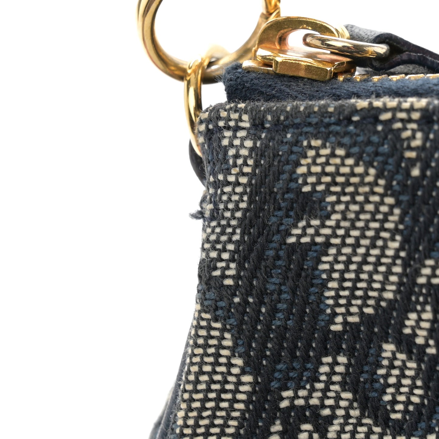 Monogram Mini Saddle Pochette Blue