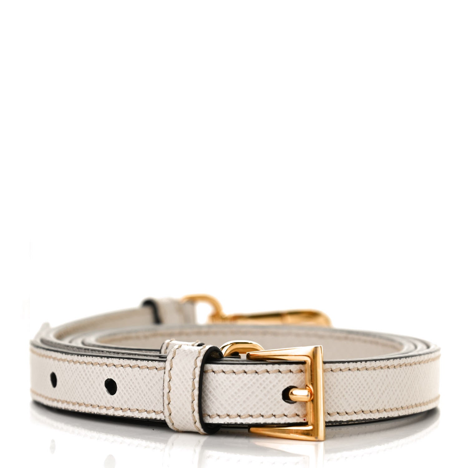 Prada Saffiano Shoulder Strap Talco 2 of 4