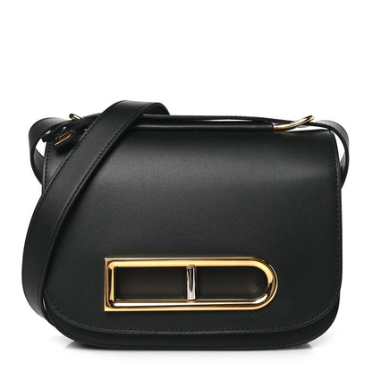 Delvaux Olen Calfskin Small Lingot Crossbody Black 1 of 9