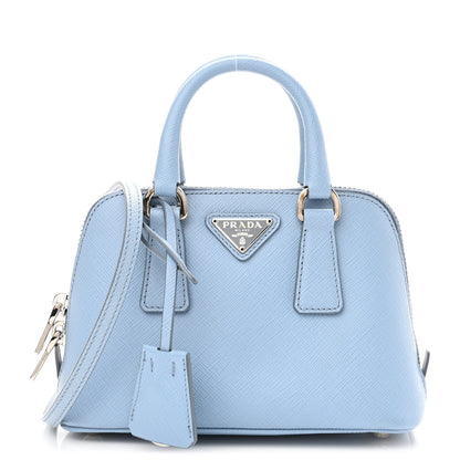 Prada Saffiano Lux Mini Promenade Tote Astrale 1 of 10