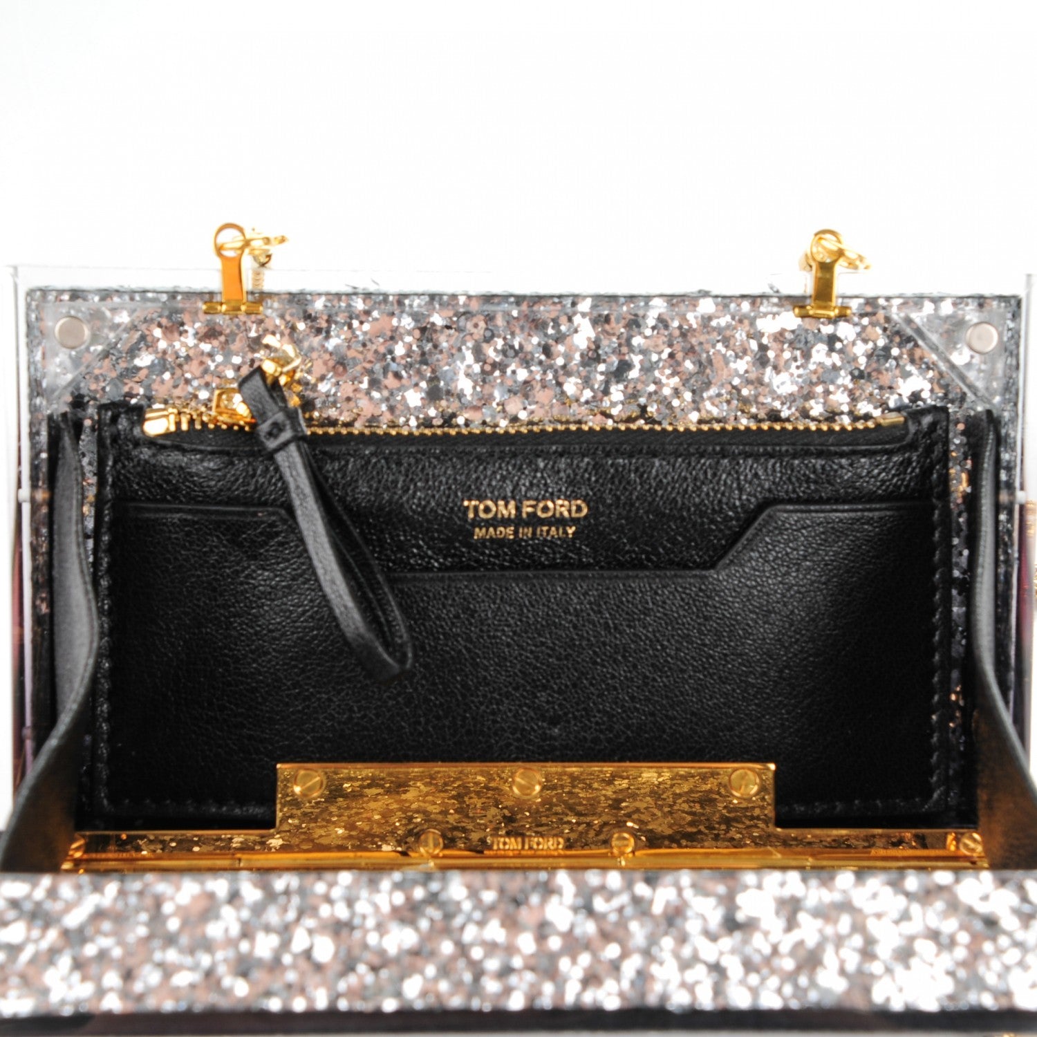 Tom Ford Sequin Plexiglass Lipstick Minaudière Clutch 7 of 10