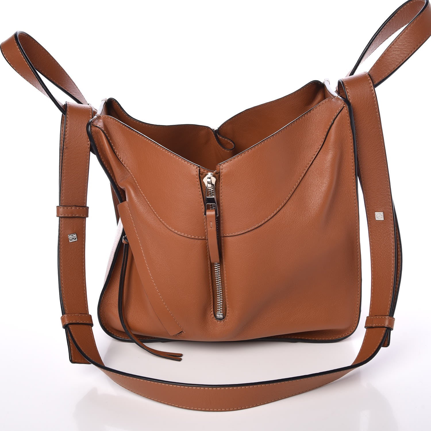 Loewe Calfskin Small Hammock Shoulder Bag Tan 10 of 11