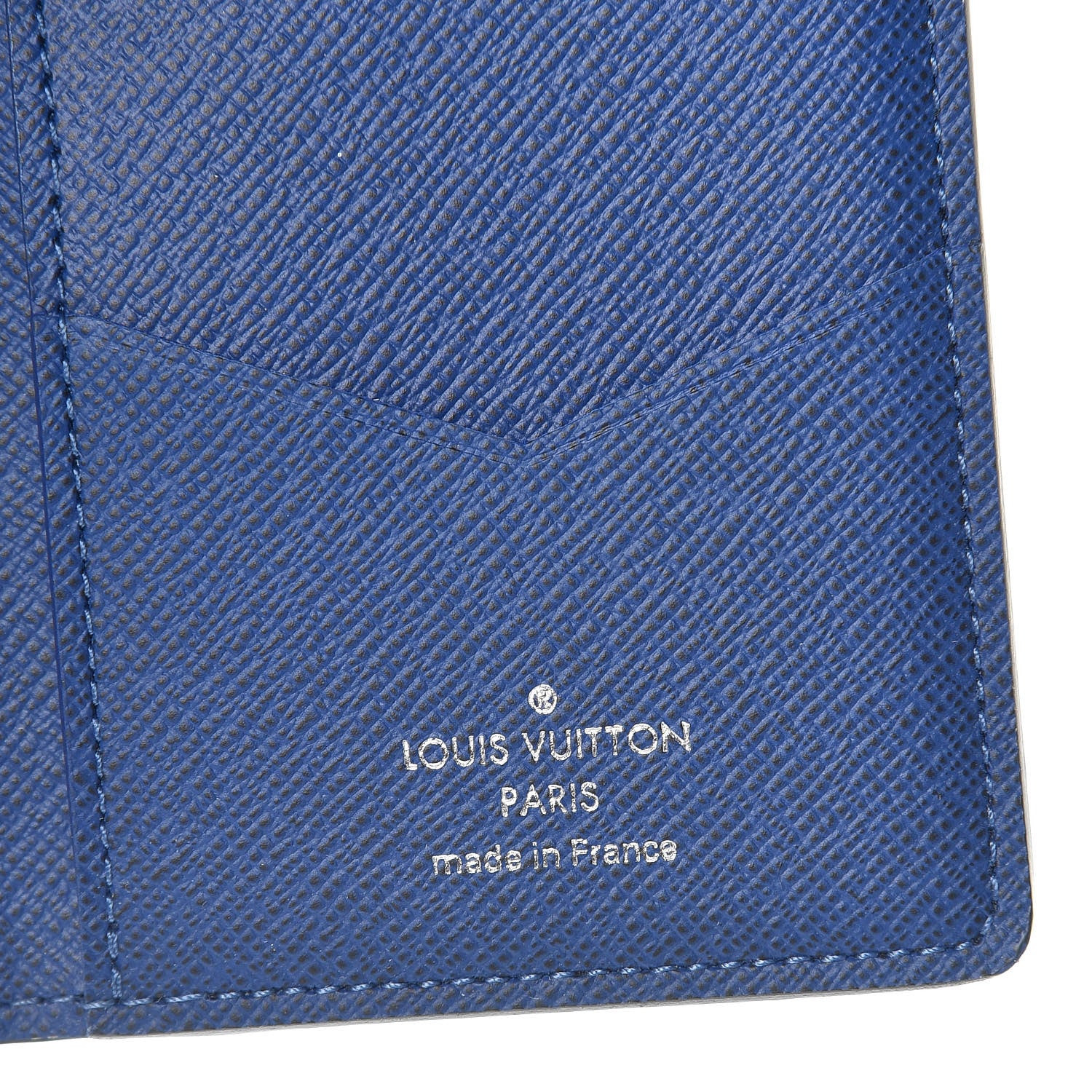 Louis Vuitton Monogram Taiga Pocket Organizer Cobalt 6 of 7