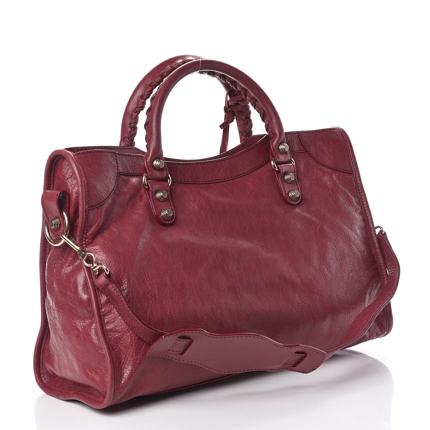 Agneau Giant 12 Rose Gold Hardware City Cassis