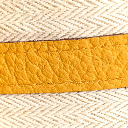 Hermes Vache Country Garden Party 30 TPM Jaune Ambre 7 of 16
