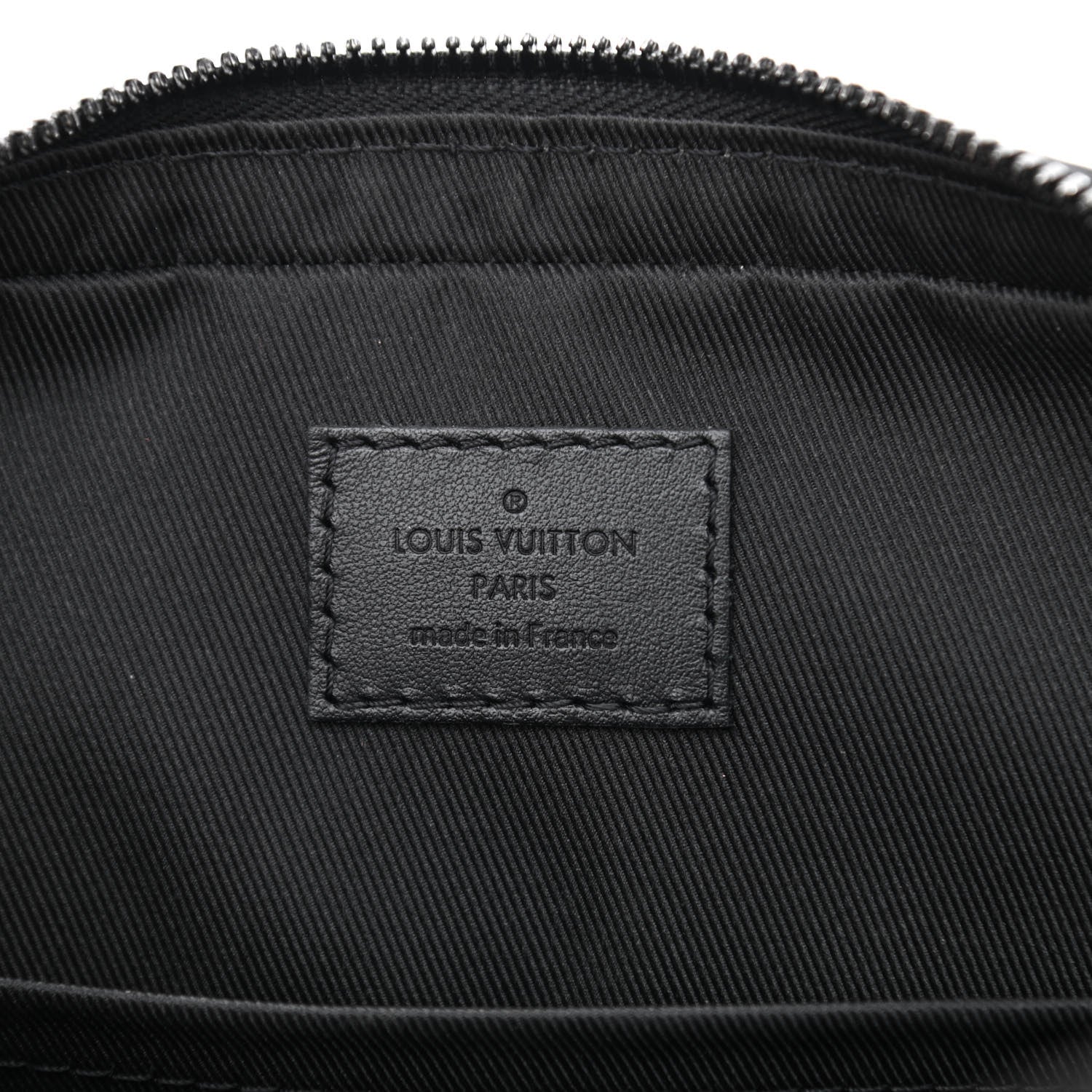Louis Vuitton Calfskin Monogram Shadow Duo Messenger Black 6 of 9