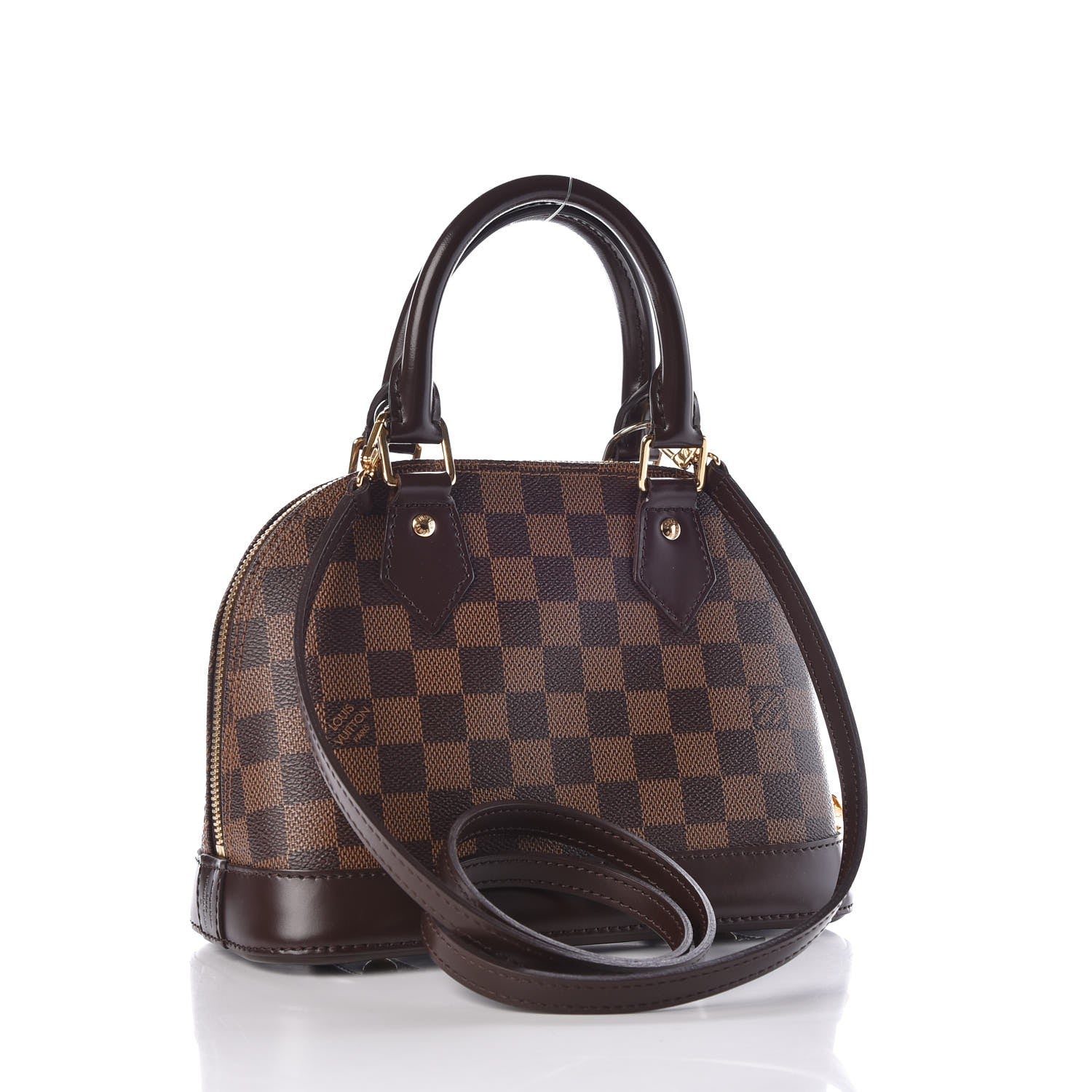 Louis Vuitton Damier Ebene Alma BB 3 of 8