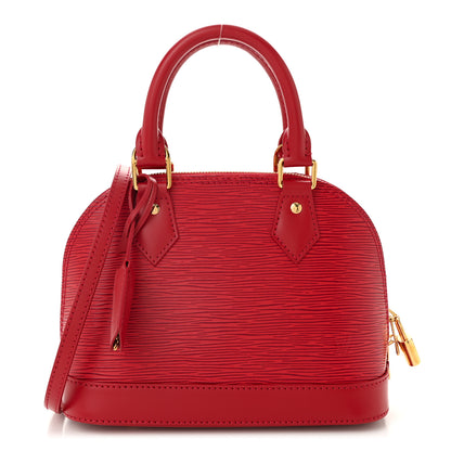 Louis Vuitton Epi Alma BB Castillan Red 1 of 9