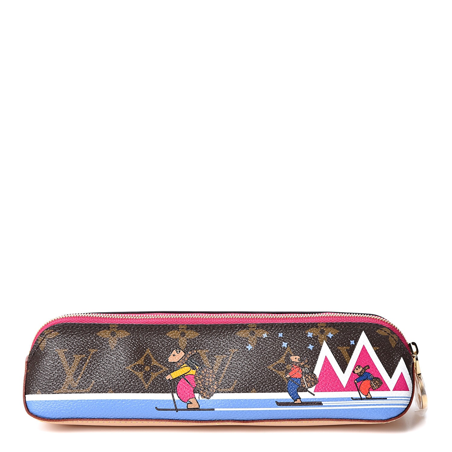 Louis Vuitton Monogram 2018 Christmas Animation Elizabeth Pencil Pouch 1 of 8
