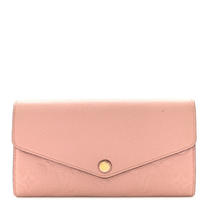 Louis Vuitton Empreinte Sarah Wallet NM Rose Ballerine 1 of 8
