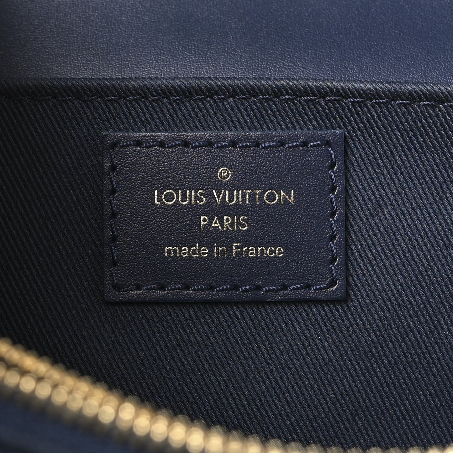 Monoglam Pochette Metis East West Blue