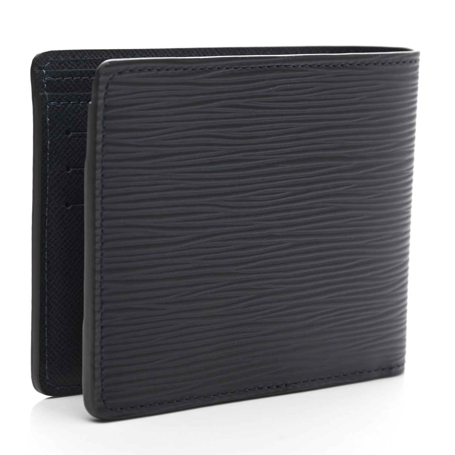Louis Vuitton Epi Multiple Wallet Blue Marine 3 of 7