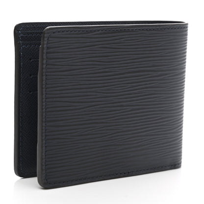 Louis Vuitton Epi Multiple Wallet Blue Marine 3 of 7