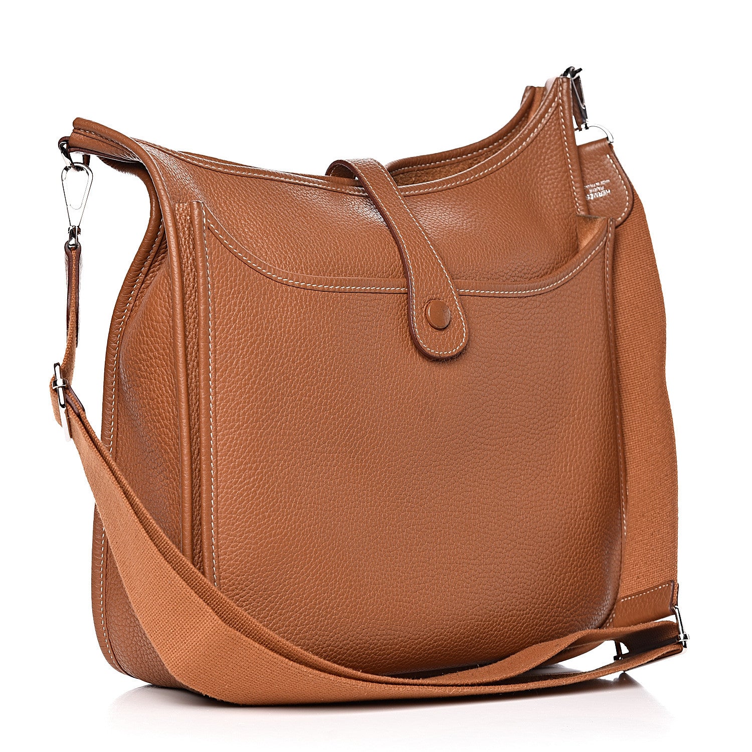 Hermes Taurillon Clemence Evelyne III GM Gold 3 of 13