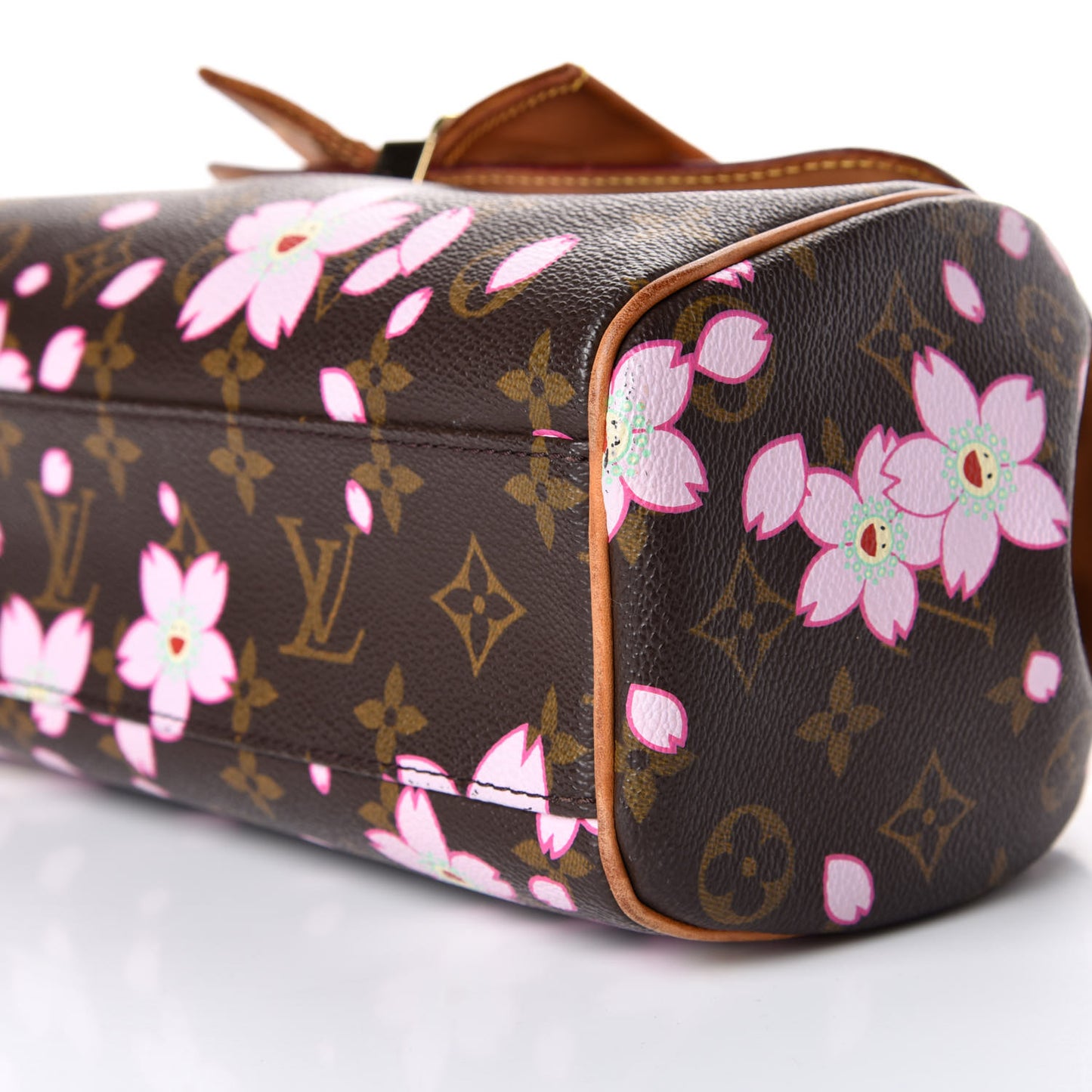 Monogram Cherry Blossom Sac Retro Bag Brown
