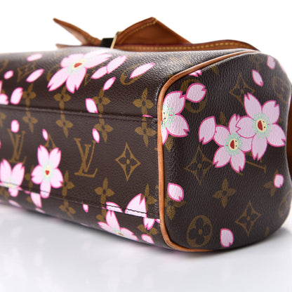 Louis Vuitton Monogram Cherry Blossom Sac Retro Bag Brown 6 of 10