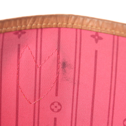 Louis Vuitton Monogram Roses Neverfull MM 20 of 21