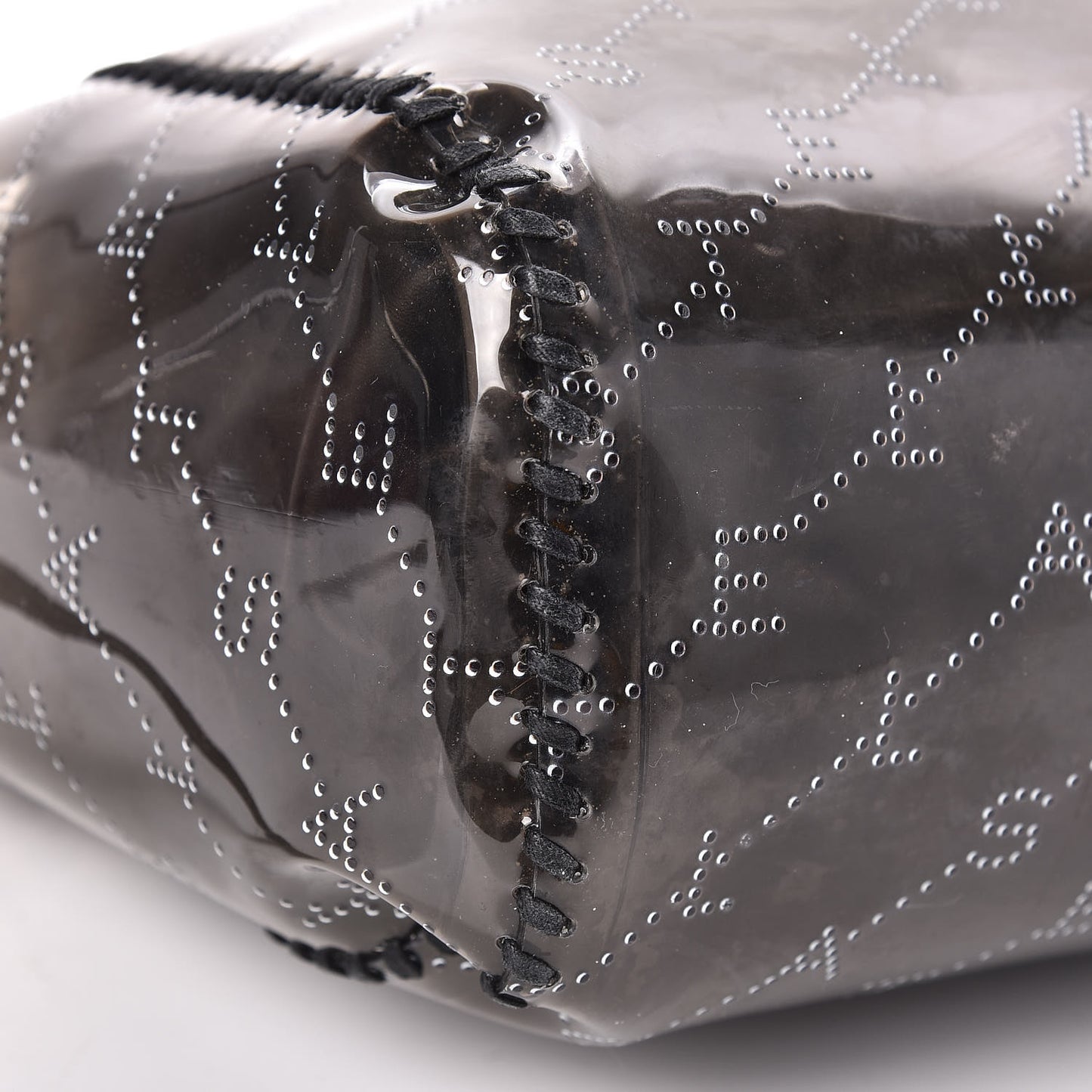 PVC Monogram Falabella Reversible Tote Black