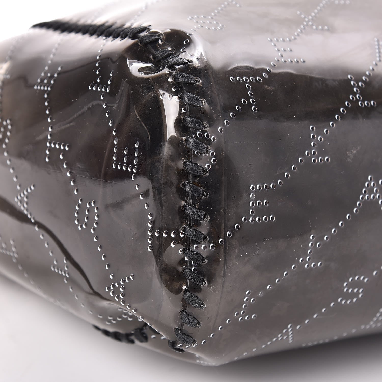Stella McCartney PVC Monogram Falabella Reversible Tote Black 10 of 12